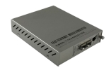 1+1 Protection Media Converter with 1 TX port and 2 SFP slots Managed & Unmanaged 10G - 40G Solutions Media Converters AD-Net