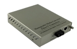 Standalone Managed Fiber Optic Media Converter ( IEEE802.3ah OAM compliant) Managed Fiber Media Converters Media Converters AD-Net