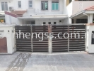  FOLDING DOOR MAIN GATE STAINLESS STEEL