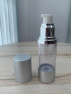 Airless Pump Bottle with Cap - ASAPB003 - 15ml Airless Pump Bottles Bottles