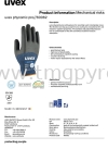 UVEX PHYNOMIC PRO Uvex Safety Gloves