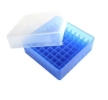 81-WELL MICROTUBE STORAGE BOX, NATURAL Tube Storage Heathrow Scientific Laboratory & Environmental Products