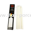 6PCS Black Candle (Long) Candles Lighting Electrical