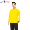 ATTOP COLLAR LONG SLEEVE ALS600A YELLOW Polo Tee Plain Tee