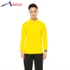 ATTOP COLLAR LONG SLEEVE ALS600A YELLOW Polo Tee Plain Tee