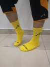 ATTOP FUTSAL SOCKS AS08 YELLOW Futsal Socks Footwear