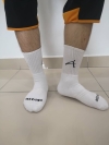 ATTOP FUTSAL SOCKS AS08 WHITE Futsal Socks Footwear