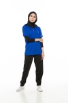 ATTOP COLLAR ADF700 ROYAL Polo Tee Plain Tee