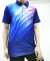 Attop Polo T-Shirt ADF1806 - Blue/Navy Collar Sublimation Jersey