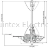 Junior Fan K12W0 (120cm/48) KDK Ceiling Fans