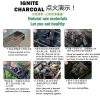 CHARCOAL ARANG ̿ (Sawdust Briquette Charcoal - Standard Quality 5kgs) Premium Quality Sawdust Briquette Charcoal