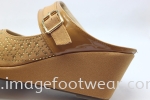 PlusSize Women 2.5 inch Wedges- PS-6188-6- TAN Colour Plus Size Shoes