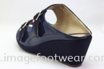 PlusSize Women 2.5 inch Wedges- PS-6188-11 NAVY Colour Plus Size Shoes