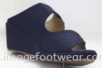 PlusSize Women 2.5 inch Wedges- PS-6188-11 NAVY Colour Plus Size Shoes