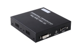 DVI, Stereo Audio And RS-232 Over Fiber Optic Extender DVI KVM Over Fiber Video Audio Transmission Equipment AD-Net