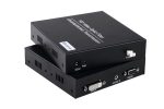DVI, Stereo Audio And RS-232 Over Fiber Optic Extender DVI KVM Over Fiber Video Audio Transmission Equipment AD-Net