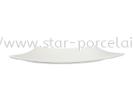 11''RECTANGLE PLATE(WHITE) Melamine 1266 Dining Set