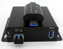 USB 3.0 To Fiber Optical Extender Set USB Over Fiber Extenders Video Audio Transmission Equipment AD-Net