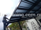 Polycarbonate with louvers @Jalan Taming Indah 3, Sungai Long, Kajang, Selangor  Polycarbonate Skylight & Roofing