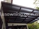 Polycarbonate with louvers @Jalan Taming Indah 3, Sungai Long, Kajang, Selangor  Polycarbonate Skylight & Roofing