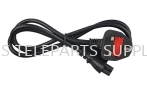 3 PIN POWER CORD UK PLUG 1.5 METER Power Cord Cable Products