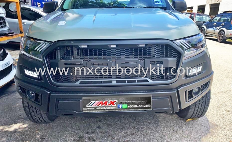 FORD RANGER 2015 T6 CONVERSION 2018 RAPTOR 1 BUMPER SET RANGER T6 FORD ...