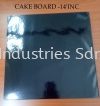 CAKE BOARD SQUARE (14''INCH) BLACK CAKE BOARD SQUARE CAKE BOARD