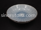 HX60027 5.5" Pinggan Plate Japanese Blue Line Ceramic