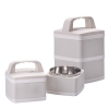 LB2128 - 2 Tier Stainless Steel Lunch Box   Food Container Household Products