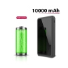 F-803 POWERGLOW - LED LIGHT UP LOGO POWERBANK - 10000mAh PowerBank