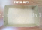 PAPER FOOD TRAY PLAIN (SAIZ M) (215X131X3.5M) PAPER FOOD TRAY FOOD TRAY