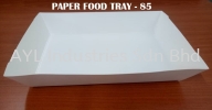 OKID PAPER FOOD TRAY (PAFT 85) (200X125X4MM) PAPER FOOD TRAY FOOD TRAY