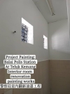 Project:Balai Polis Station:Teluk Kemang Painting Service 