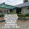 Project:Balai Polis Station:Teluk Kemang Painting Service 