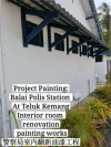 Project:Balai Polis Station:Teluk Kemang Painting Service 