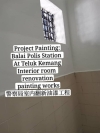 Project:Balai Polis Station:Teluk Kemang Painting Service 