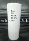 BAG ON ROLL (10 X 16) (1KG) BOR PLAIN BAG HDPE PLAIN BAG