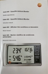 TESTO 622 DIGITAL THERMOHYGROMETER AND BAROMETER Thermo-Hygrometers