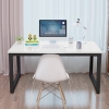  LIBURGE Modern Home Office Style Table with Eames Chair Office Table Office Furniture