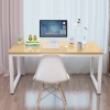  LIBURGE Modern Home Office Style Table with Eames Chair Office Table Office Furniture