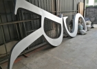 3D Lettering aluminium box up with 2K painting 3D Letter Sign