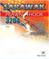 3204 SARAWAK PRAWN HOOK Hook Fishing Hook