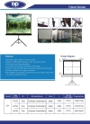 DP-TP07 Tripod Screen Projector Screen