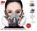 3M 6200 Double Cartridge Half Facepiece Respirator Reusable Respirator Mask 3M PROTECTION 