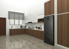 3D FOR KITCHEN MEDAN KLEBANG  Project