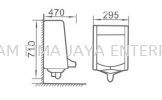 UB-606 Urinal Saniware Bathroom Accessories 