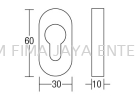 AEC-33A/SS Escutcheon Armor Lockset 