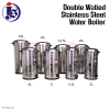 15 Liter Double Walled Stainless Steel Water Boiler Dispenser Food Storage