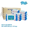 Wetty Wet Wipes 80's x 24 Bags (CARTON) Wetty 80's Wetty