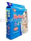 MyBaby Disposable Baby Diaper S,M,L,XL SIZE (Jumbo) X 12 BAGS (CARTON) Jumbo Pack  Diaper Mybaby